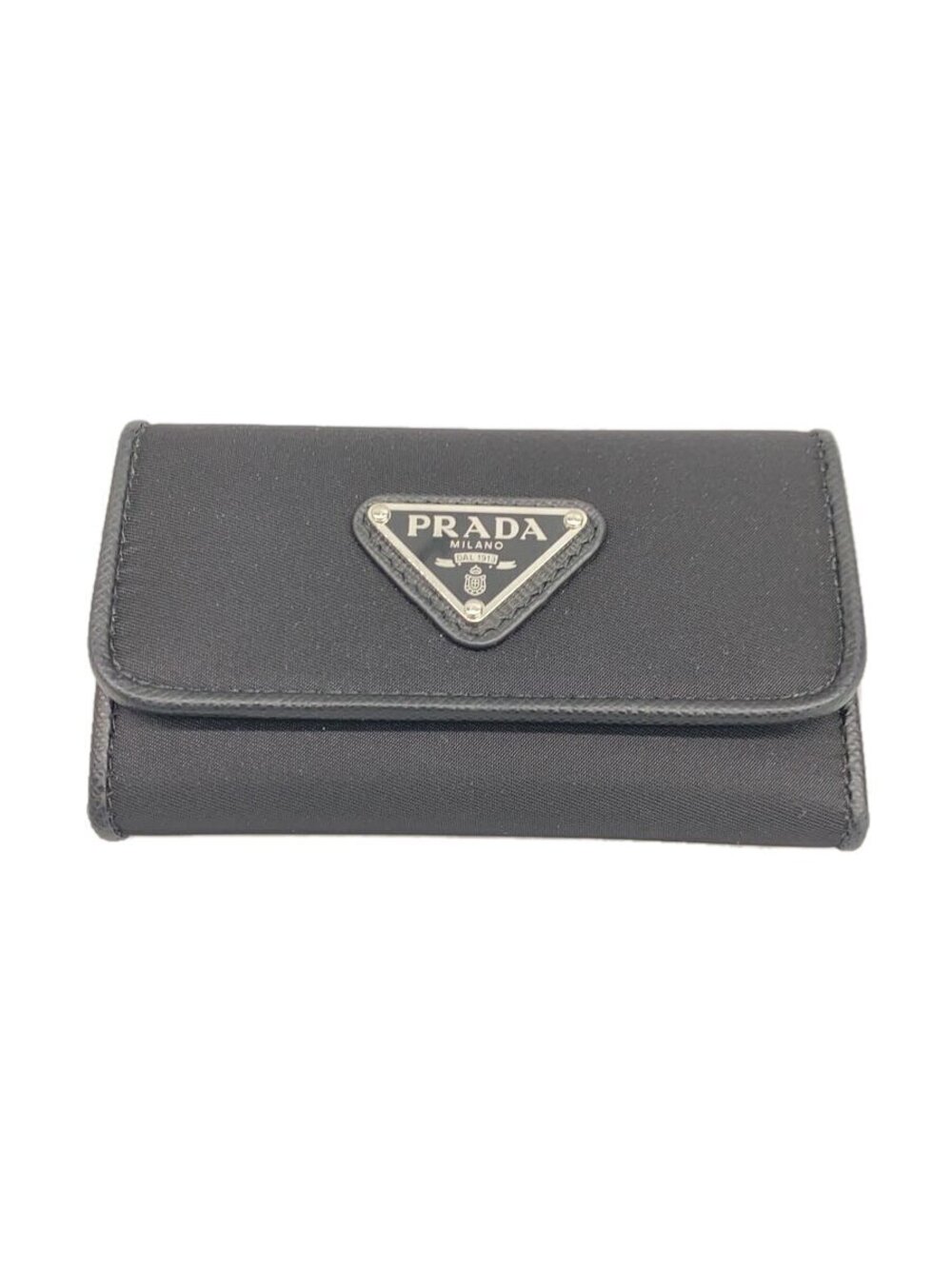 Prada Key Case Wallet Black